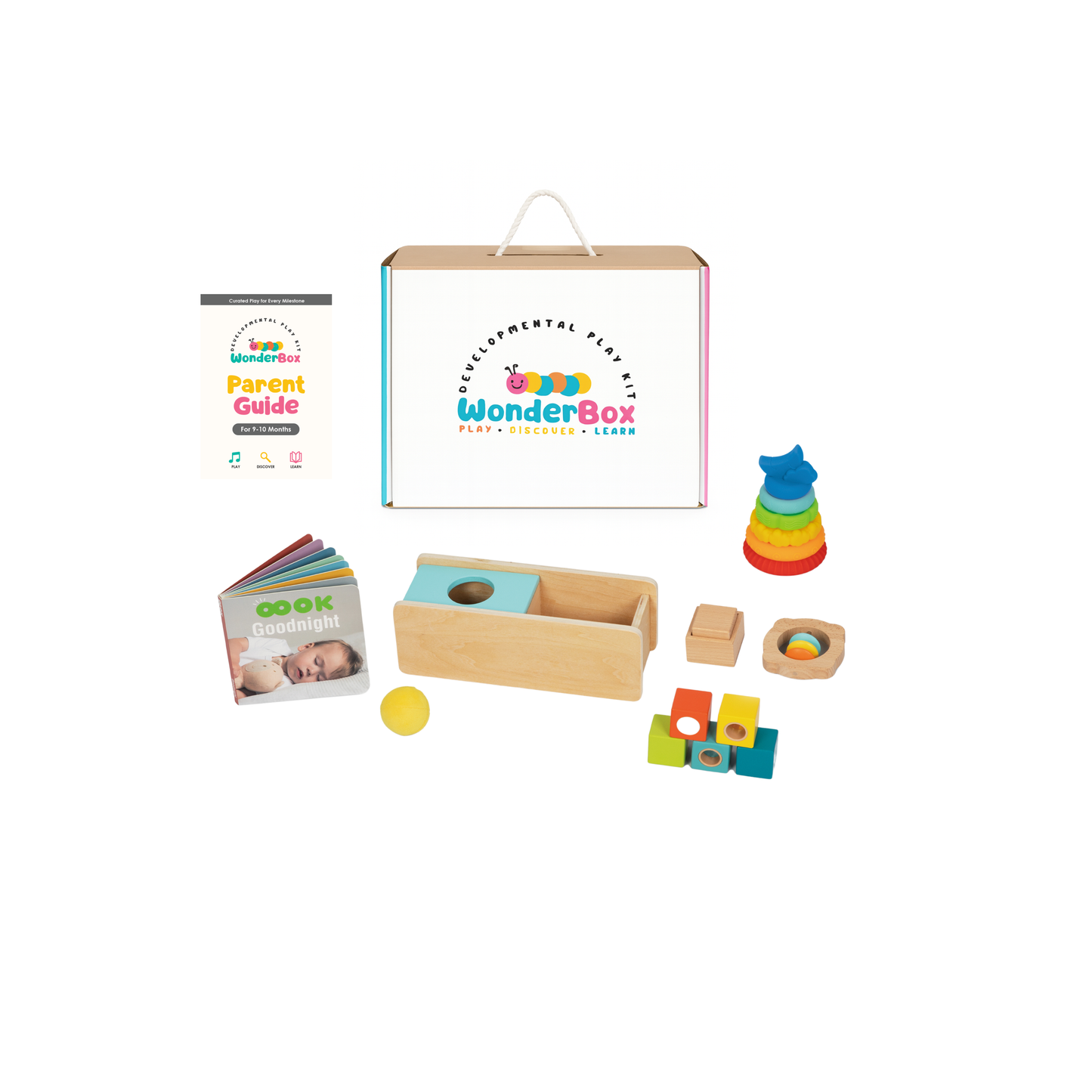 WonderBox Play Kit for 9-10 Months: The Investigator