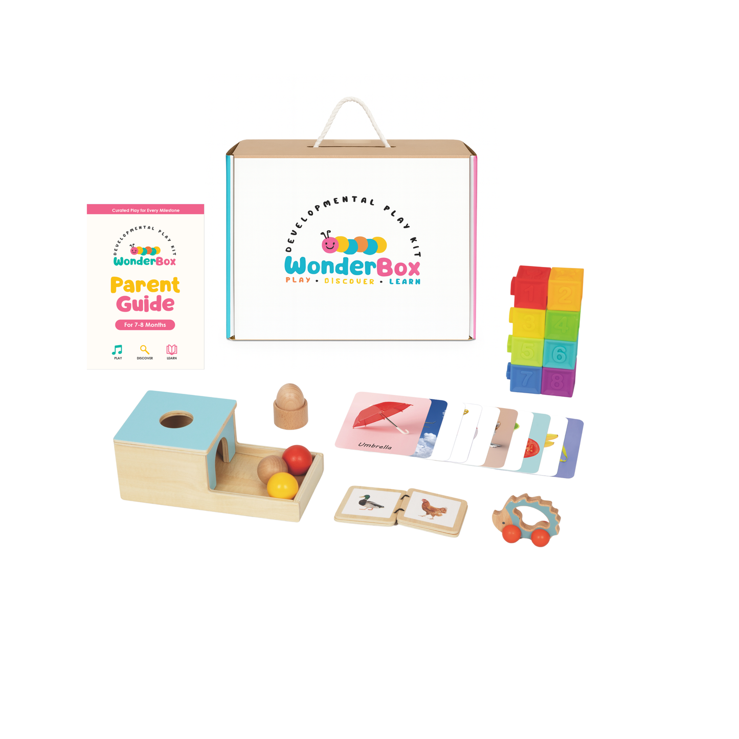 WonderBox Play Kit for 7-8 Months: The Wanderer